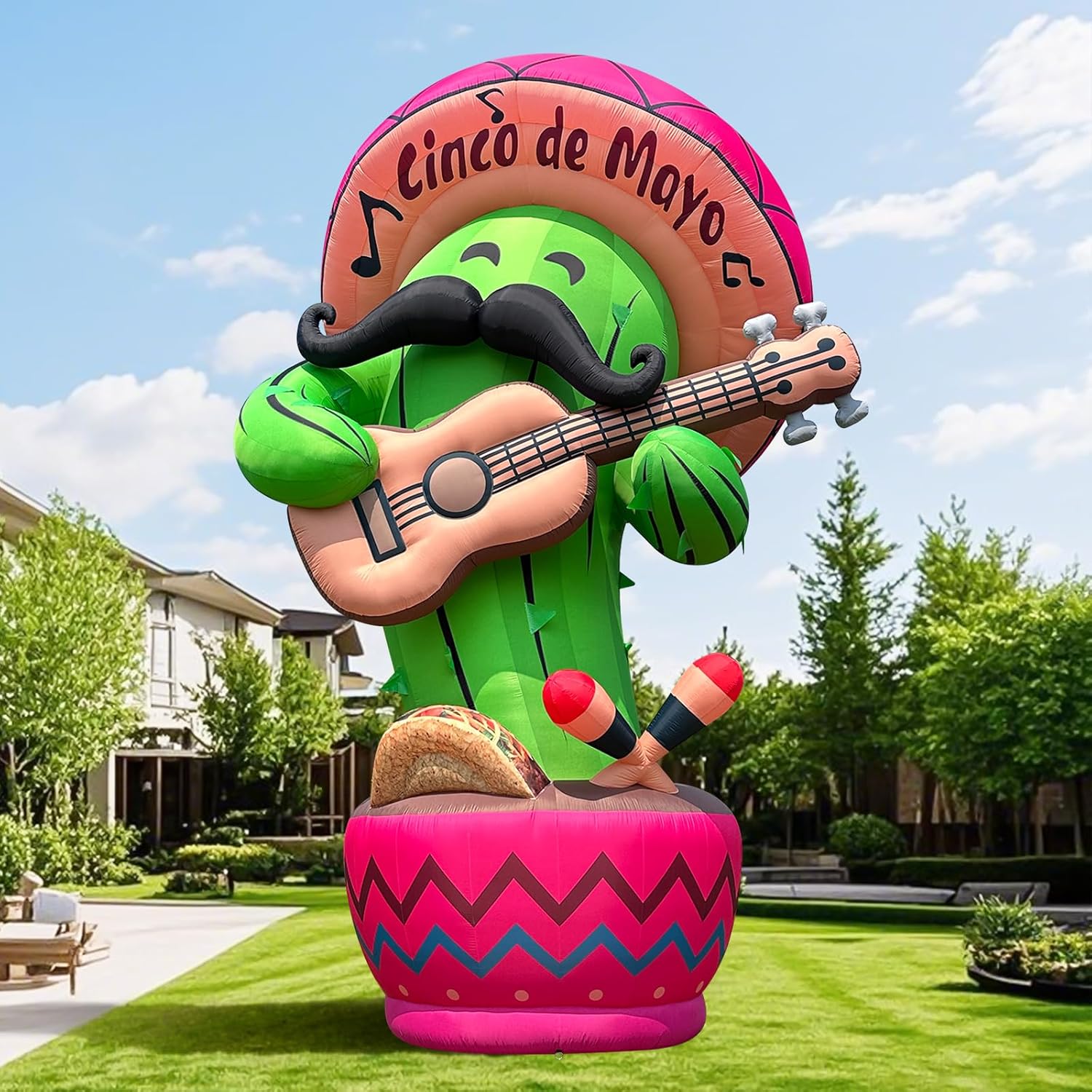 buy giant inflatable cactus for Cinco de Mayo,should I buy giant inflatable cactus,giant inflatable cactus vs other party decorations,giant inflatable cactus pros cons,best inflatable decoration for fiesta,giant inflatable cactus worth buying unboxing and complete package contents