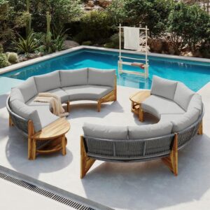 Image 1 of buy half moon patio furniture set