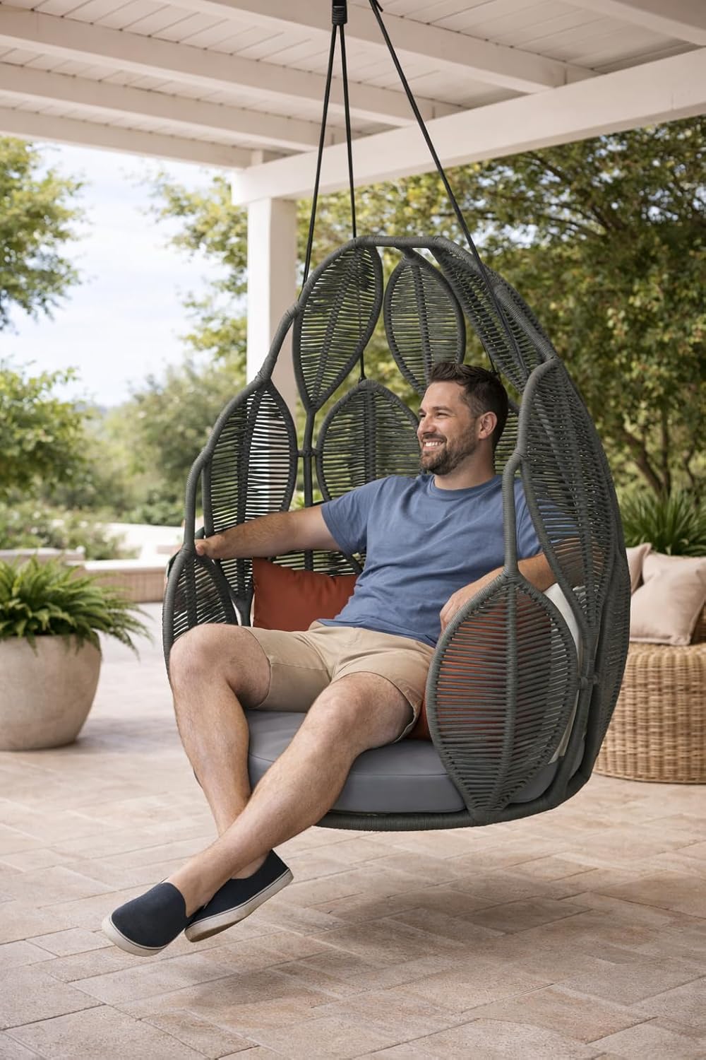 buy hanging swing chair,best rope swing chair for indoor outdoor,hanging chair pros cons,should I buy a ceiling mounted swing chair,hanging swing chair vs hammock,best swing chair for home decor performance testing and real-world results