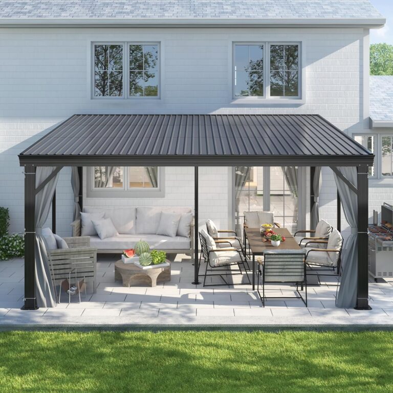 Image 1 of buy hardtop wall mounted gazebo