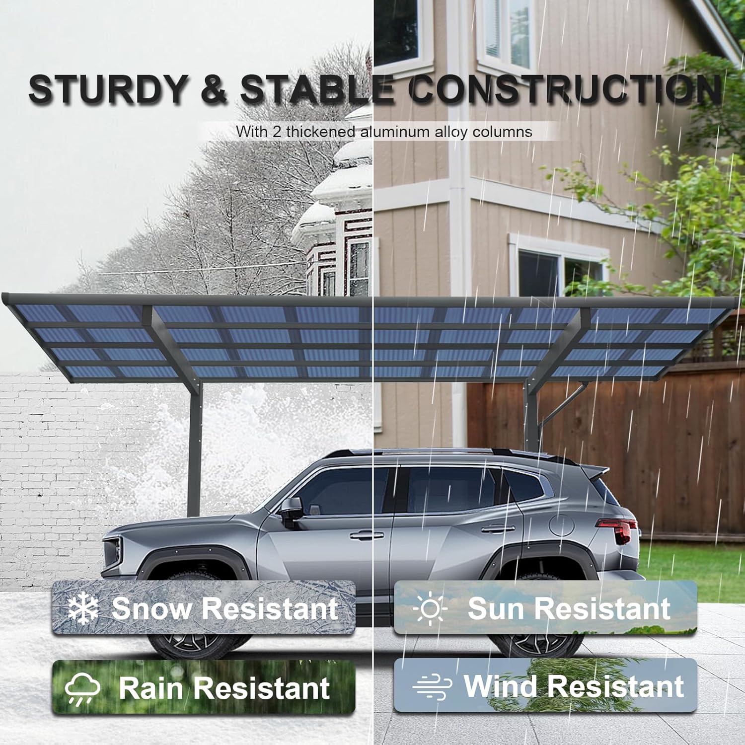 buy heavy duty carport,should I buy a carport for truck,heavy duty carport pros cons,aluminum carport vs canopy,best carport for driveway,heavy duty carport worth buying unboxing and complete package contents