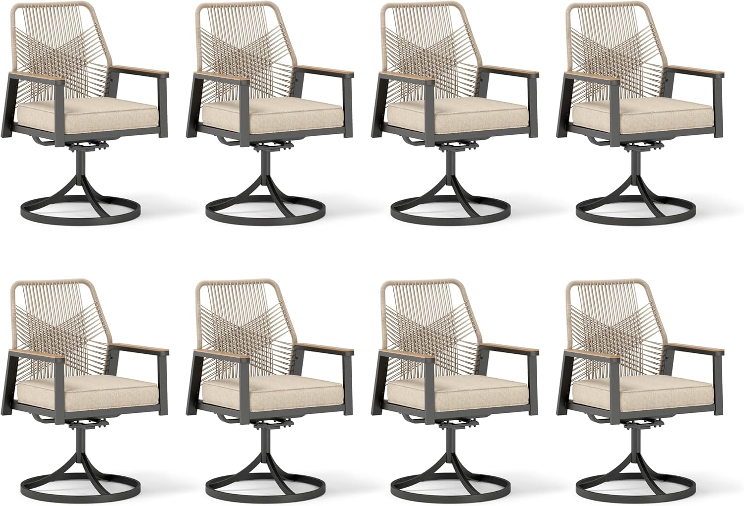 Image 1 of buy heavy-duty swivel patio chairs