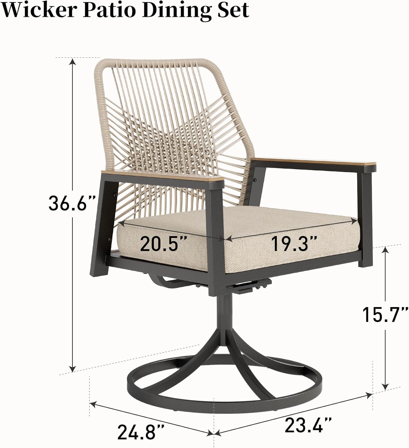 buy heavy-duty swivel patio chairs,should I buy swivel patio chairs,heavy-duty swivel chairs vs standard,outdoor dining chairs pros cons,best heavy-duty patio chairs for garden,swivel outdoor chairs worth buying unboxing and complete package contents