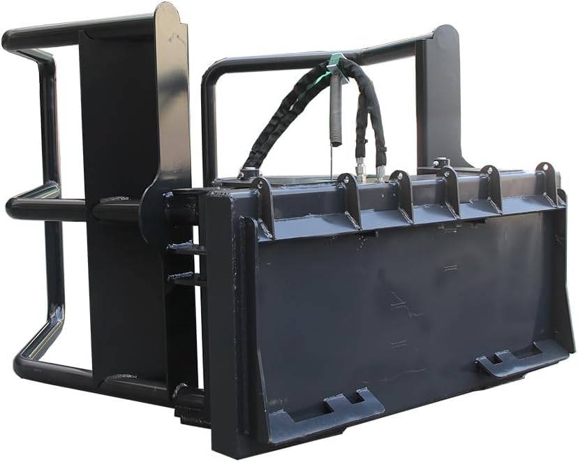 buy hydraulic bale squeeze,bale squeeze for skid steer,hydraulic bale grabber vs clamp,best skid steer attachment for hay,bale squeeze pros cons,should I buy a bale squeezer performance testing and real-world results