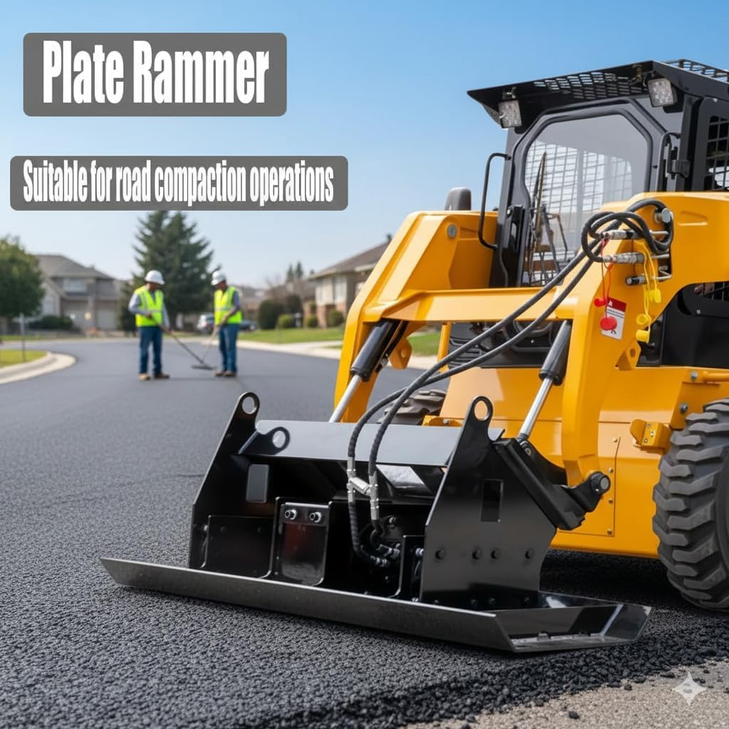 Step-by-step guide for buy hydraulic skid steer plate compactor,hydraulic plate compactor for skid steer,skid steer compactor attachment pros cons,best skid steer compaction attachment,should I buy a skid steer plate compactor,skid steer plate compactor vs roller - complete tutorial