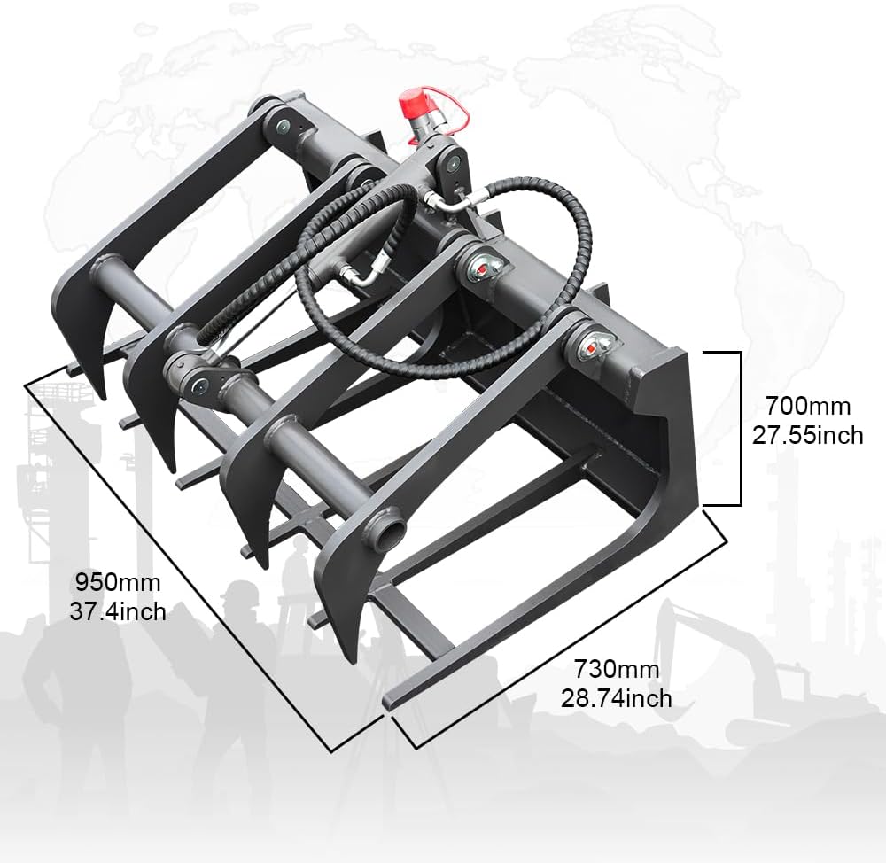buy log grapple for mini skid steer,best skid steer log grapple,mini skid steer grapple vs others,log grapple attachment pros cons,hydraulic grapple for compact loader,worth buying skid steer grapple performance testing and real-world results