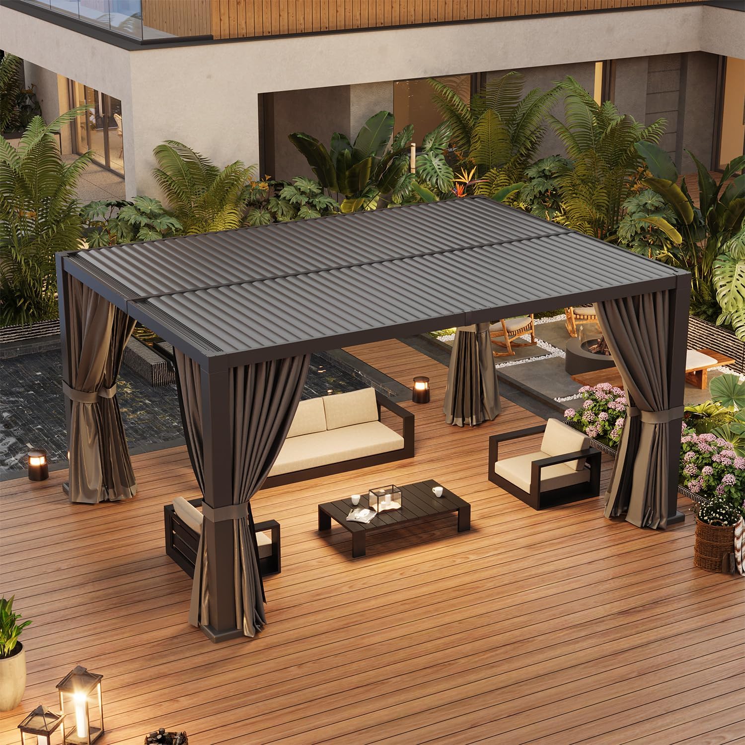 buy louvered aluminum pergola,best louvered pergola for patio,adjustable roof pergola pros cons,Jolydale pergola vs competitors,aluminum pergola worth buying,should I get a louvered pergola unboxing and complete package contents of the Jolydale pergola