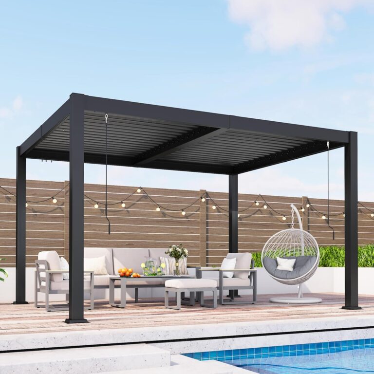 Image 1 of buy louvered pergola 10x12