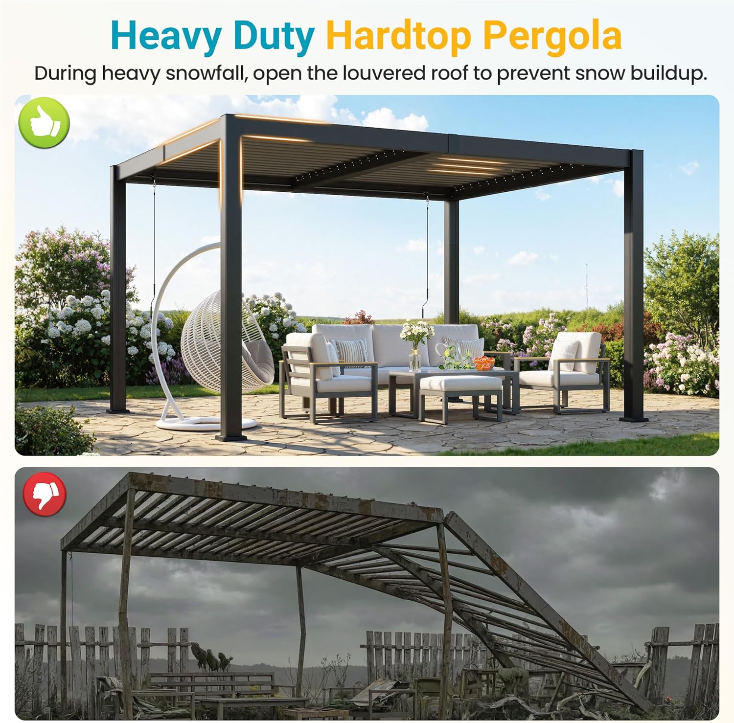 Step-by-step guide for buy louvered pergola 10x12,should I buy a louvered pergola,louvered pergola pros cons,adjustable roof pergola worth buying,best metal pergola for patio,FansaFurn pergola honest review - complete tutorial