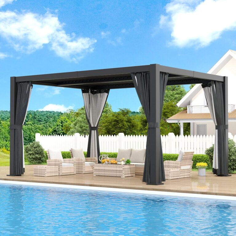 Image 1 of buy louvered pergola adjustable roof