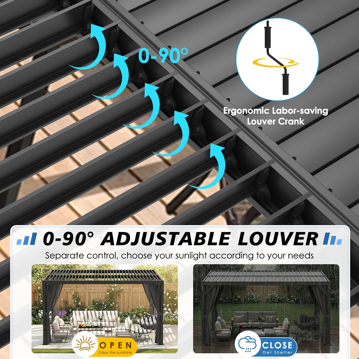 Step-by-step guide for buy louvered pergola adjustable roof,should I buy a louvered pergola,louvered pergola adjustable roof pros cons,aluminum pergola vs retractable canopy,best waterproof pergola for patio,louvered pergola worth buying - complete tutorial
