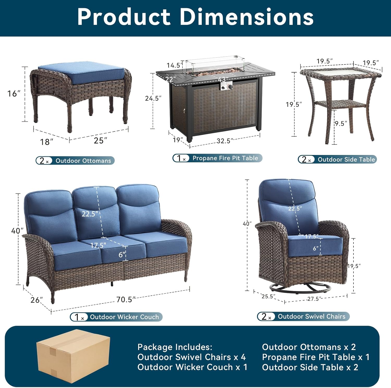 buy luxury patio furniture set,best outdoor conversation set with fire pit,should I buy a wicker patio set,10 piece patio furniture pros cons,swivel glider patio chairs worth buying,fire pit table set for garden unboxing and complete package contents