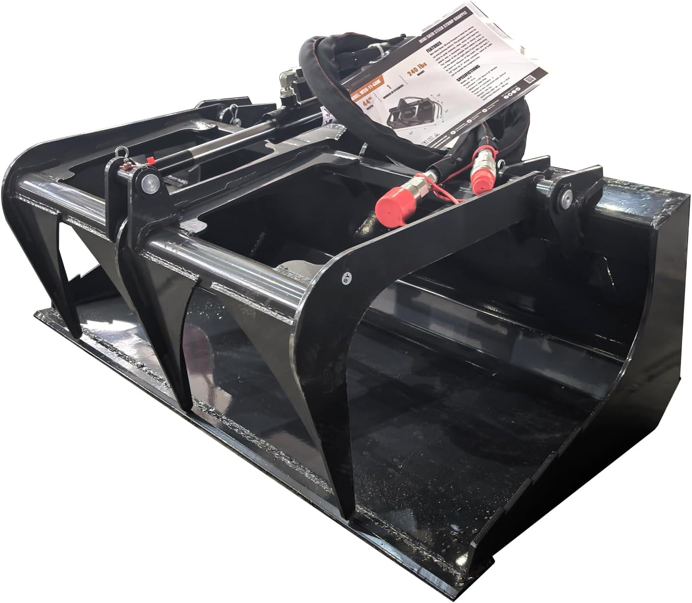 Image 1 of buy mini skid steer root grapple