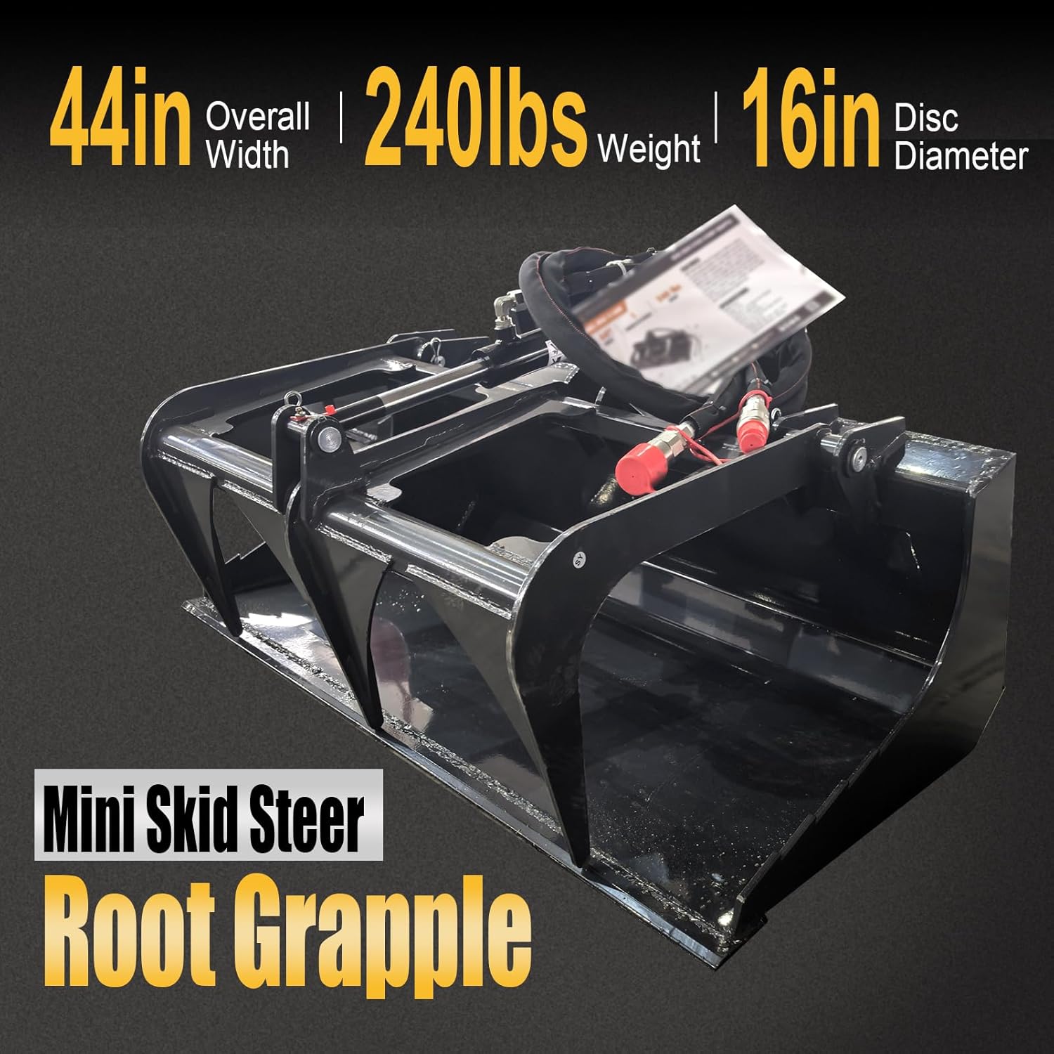 Step-by-step guide for buy mini skid steer root grapple,best mini skid steer grapple for clearing trees,mini skid steer root grapple pros cons,which mini skid steer grapple worth buying,mini skid steer grapple vs standard bucket,should I buy a mini skid steer grapple for roots - complete tutorial