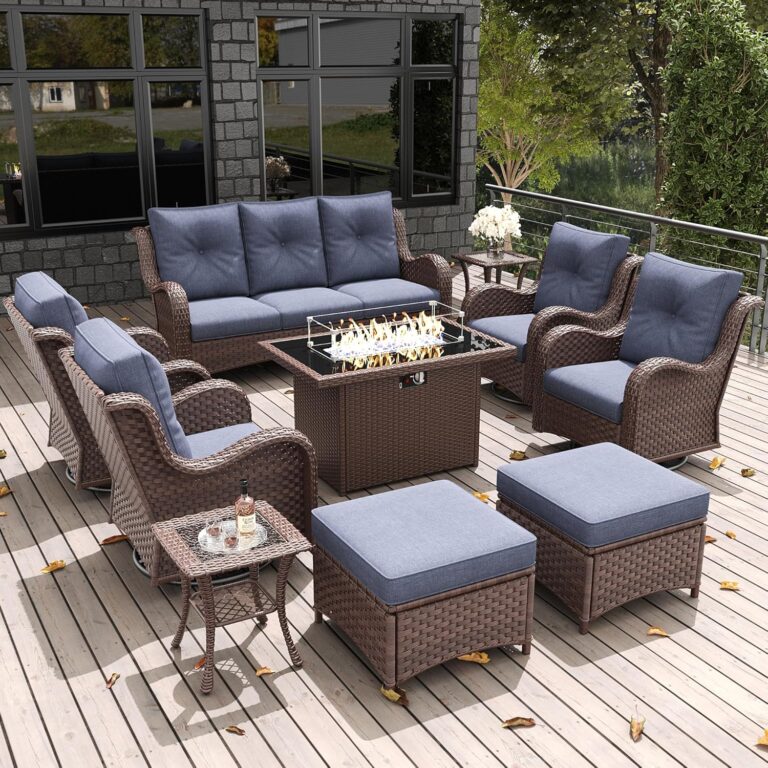 Image 1 of buy outdoor patio furniture set with fire pit
