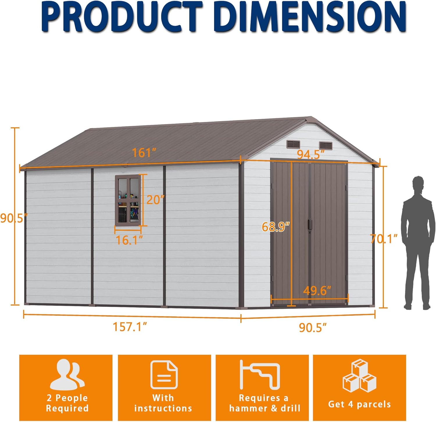 buy outdoor resin storage shed,should I buy a resin storage shed,resin storage shed pros cons,best outdoor tool shed for backyard,Pipleo storage shed worth buying,resin shed vs wood shed unboxing and complete package contents
