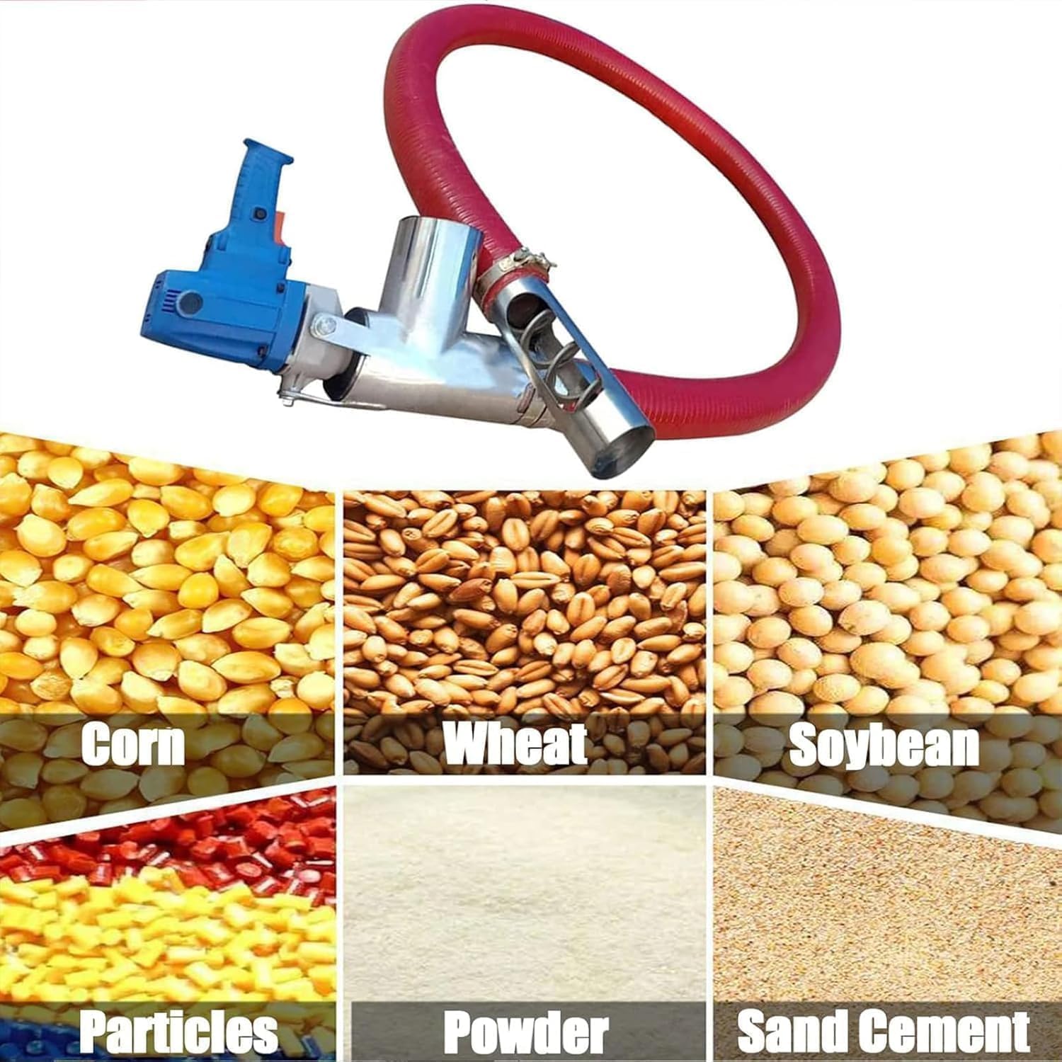 buy portable grain conveyor,should I buy grain sucker,portable grain conveyor vs alternatives,grain suction machine pros cons,small grain auger worth buying,best auger for farm use unboxing and complete package contents
