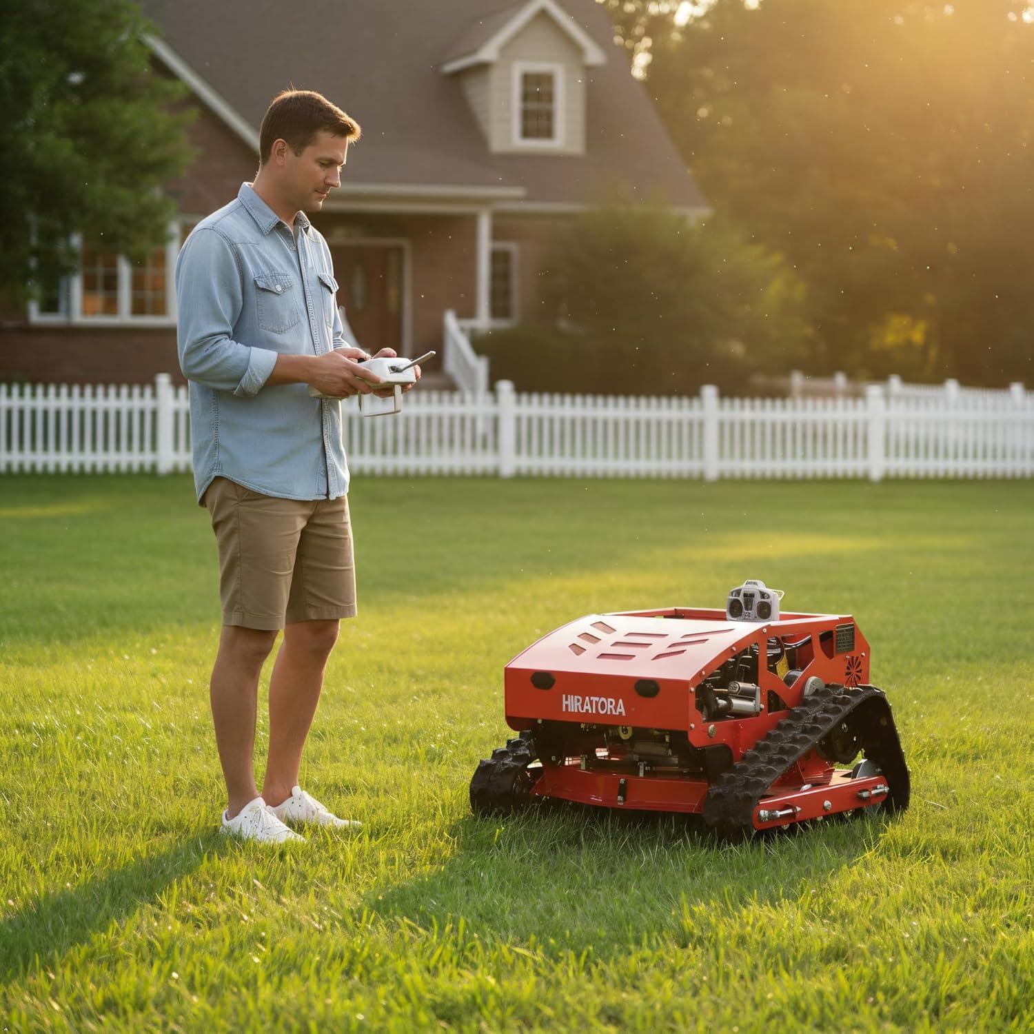 buy remote control lawn mower hills,best tracked mower for slopes,remote control mower gas powered worth it,hillside mowing machine pros cons,should I buy a remote operated lawn mower,remote lawn mower vs walk behind performance testing and real-world results