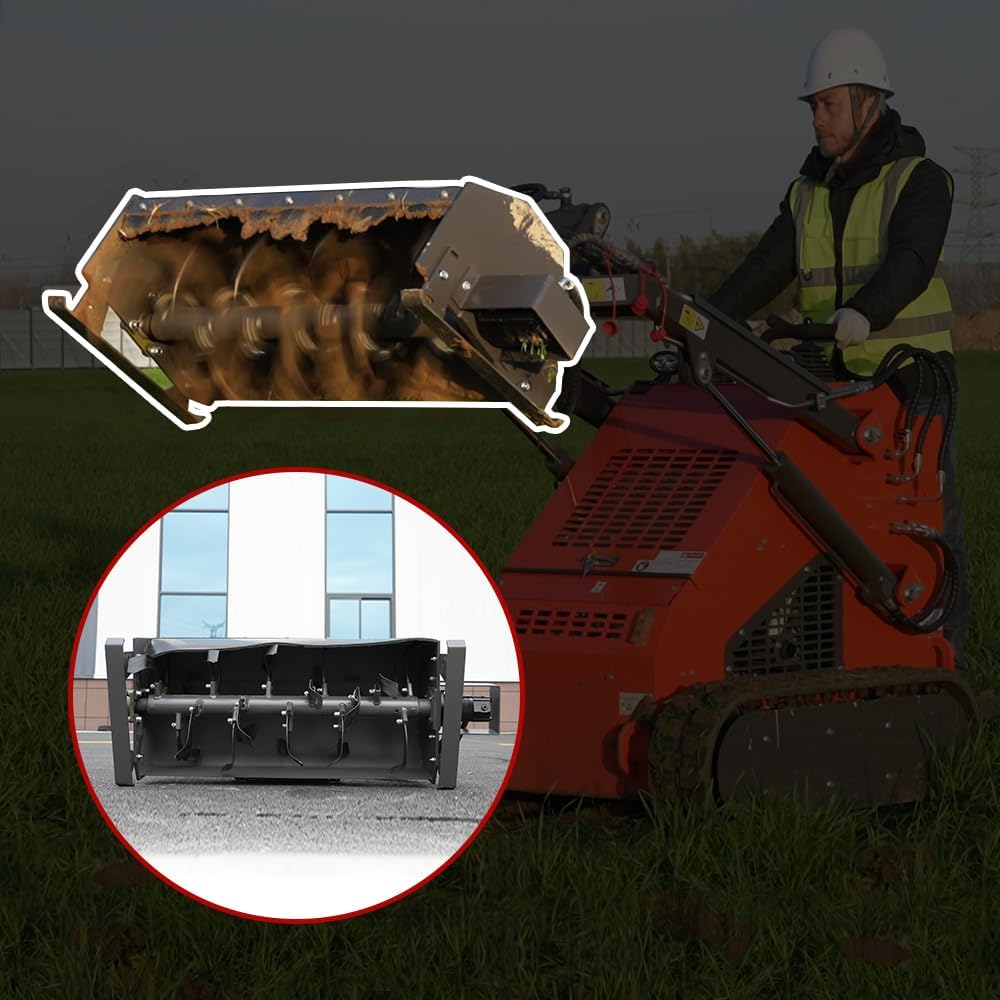 buy rotary tiller attachment skid steer,skid steer tiller pros cons,best skid steer rotary tiller,skid steer tiller vs other attachments,should I buy a skid steer tiller,skid steer tiller worth buying unboxing and complete package contents