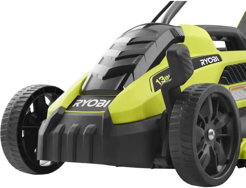 buy ryobi 13 inch electric mower,ryobi 13 inch mower worth buying,ryobi electric mower pros cons,best corded electric lawn mower,ryobi ryac130-s honest opinion,should I buy a ryobi walk behind mower performance testing and real-world results