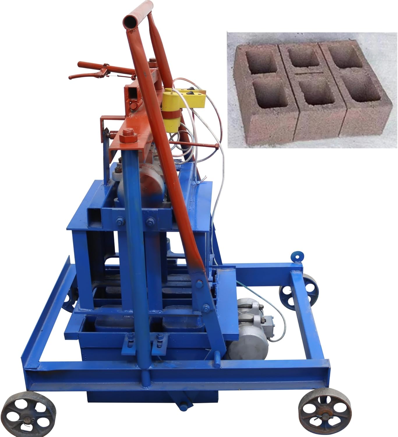 buy semi-automatic brick making machine,should I buy brick making machine,portable brick making machine vs manual,semi-automatic hollow block machine pros cons,best brick making machine for home use,cement block forming machine worth buying performance testing and real-world results
