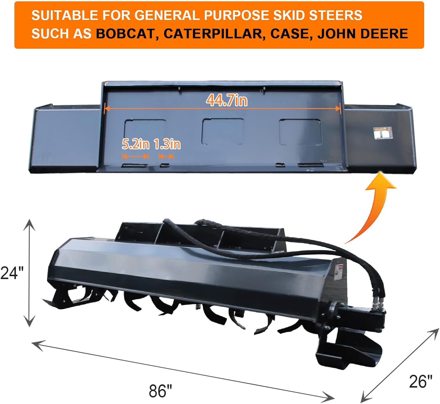 buy skid steer tiller attachment,best skid steer tiller for garden,skid steer tiller pros cons,72 inch skid steer tiller worth buying,skid steer tiller vs rototiller,should I buy skid steer tiller attachment unboxing and complete package contents