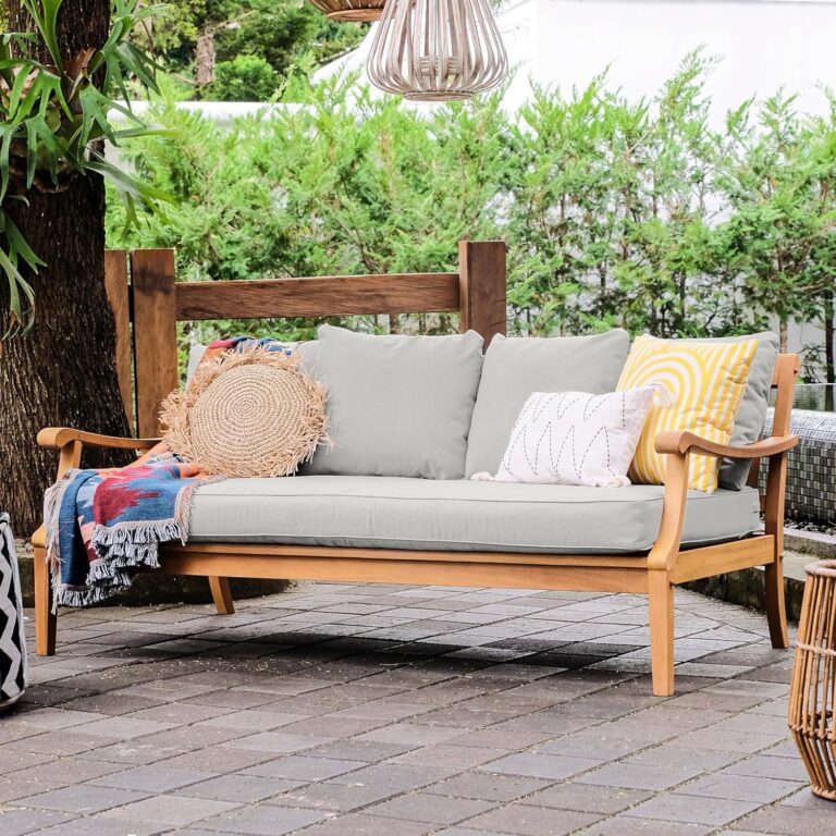 Image 1 of buy teak outdoor sofa daybed