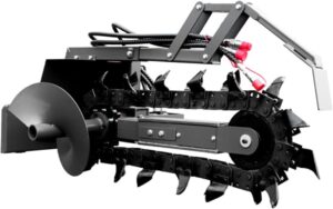 Image 1 of buy trencher attachment mini skid steer