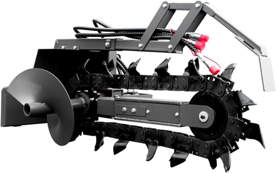 Image 1 of buy trencher attachment mini skid steer