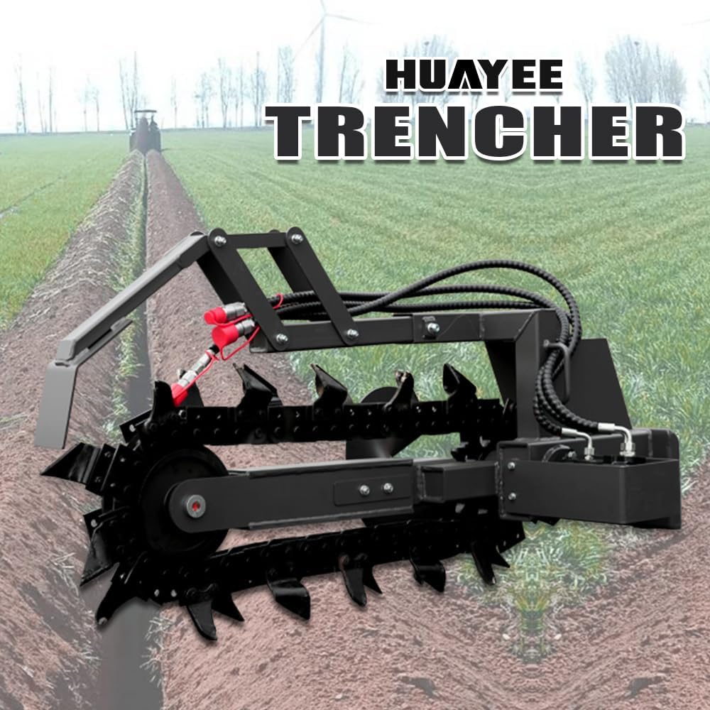 buy trencher attachment mini skid steer,mini skid steer trencher pros cons,heavy duty chain digger worth it,trencher attachment vs alternatives,best trencher for cable installation,should I buy trencher for mini skid steer performance testing and real-world results