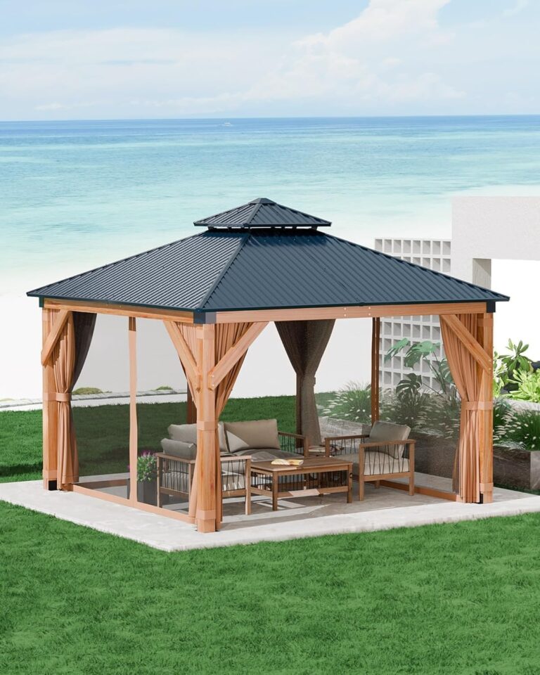 Image 1 of buy wood gazebo hardtop