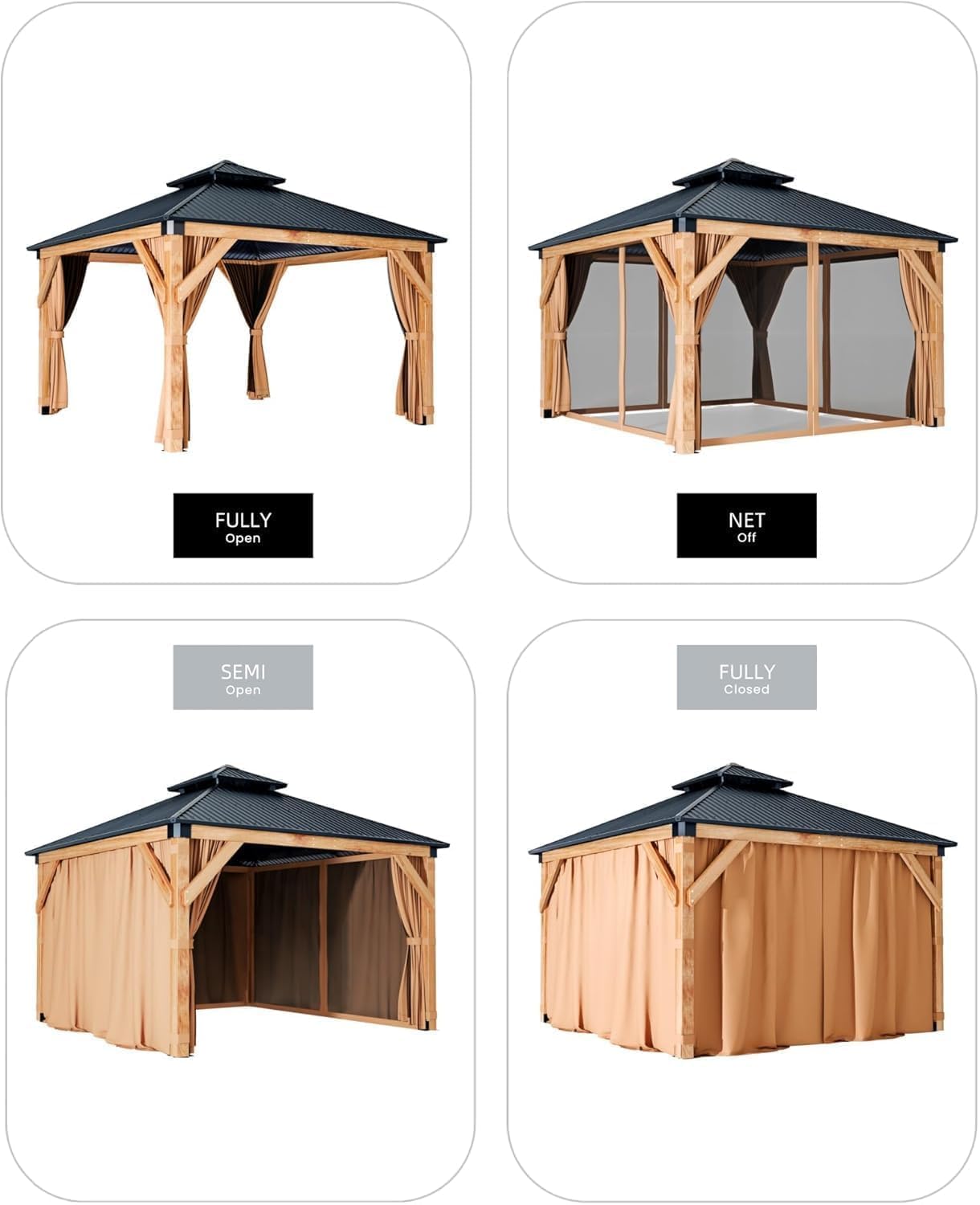 Step-by-step guide for buy wood gazebo hardtop,should I buy a wood gazebo,wood gazebo pros cons,best gazebo for patio,hardtop wood gazebo vs metal,wood gazebo worth buying - complete tutorial