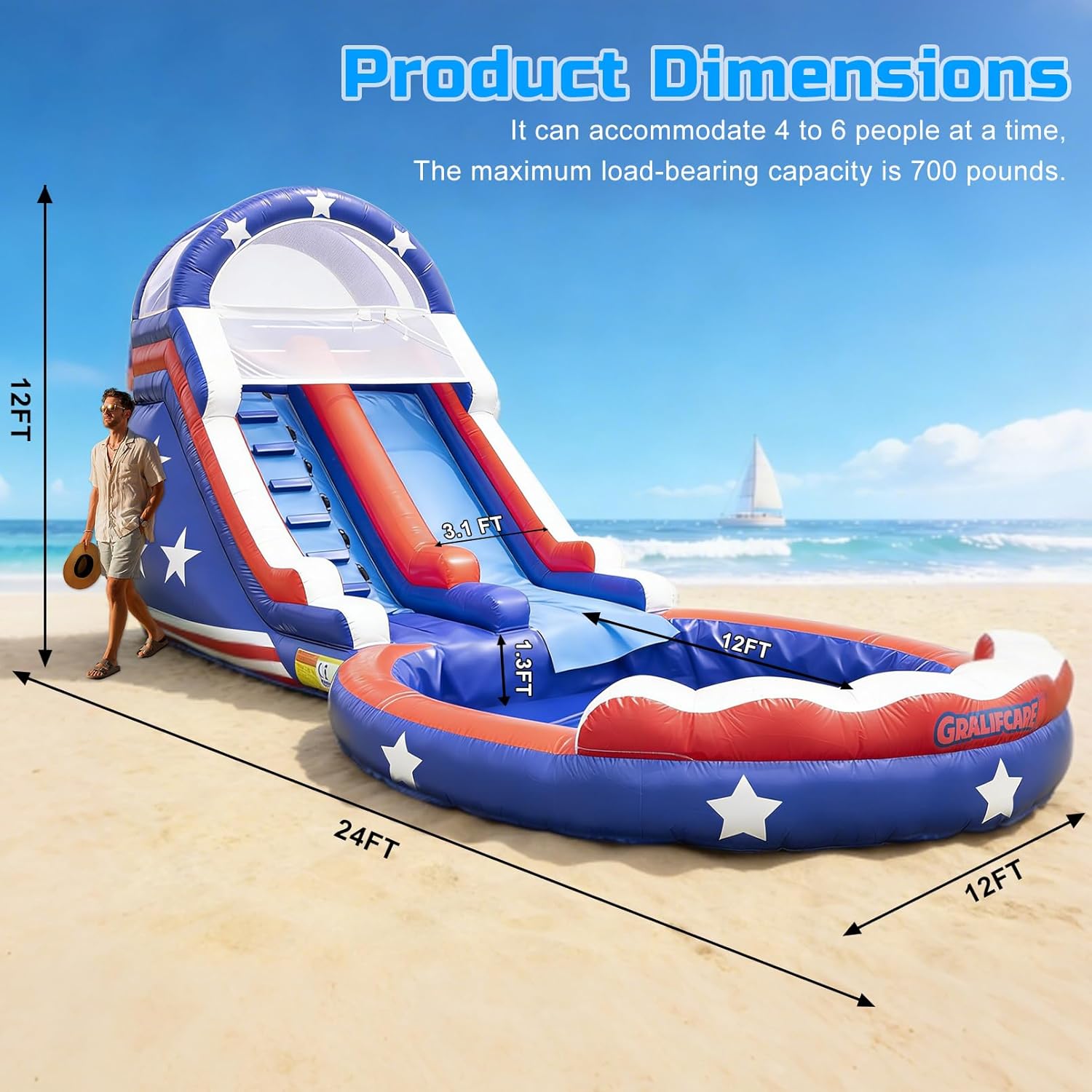 commercial inflatable water slide for adults,best inflatable water slide for party,should I buy a commercial water slide,inflatable water slide pros cons,commercial water slide worth buying,heavy duty water slide for adults unboxing and complete package contents