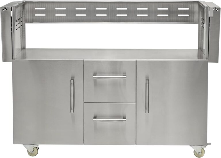 Image 1 of coyote 50 hybrid grill cart