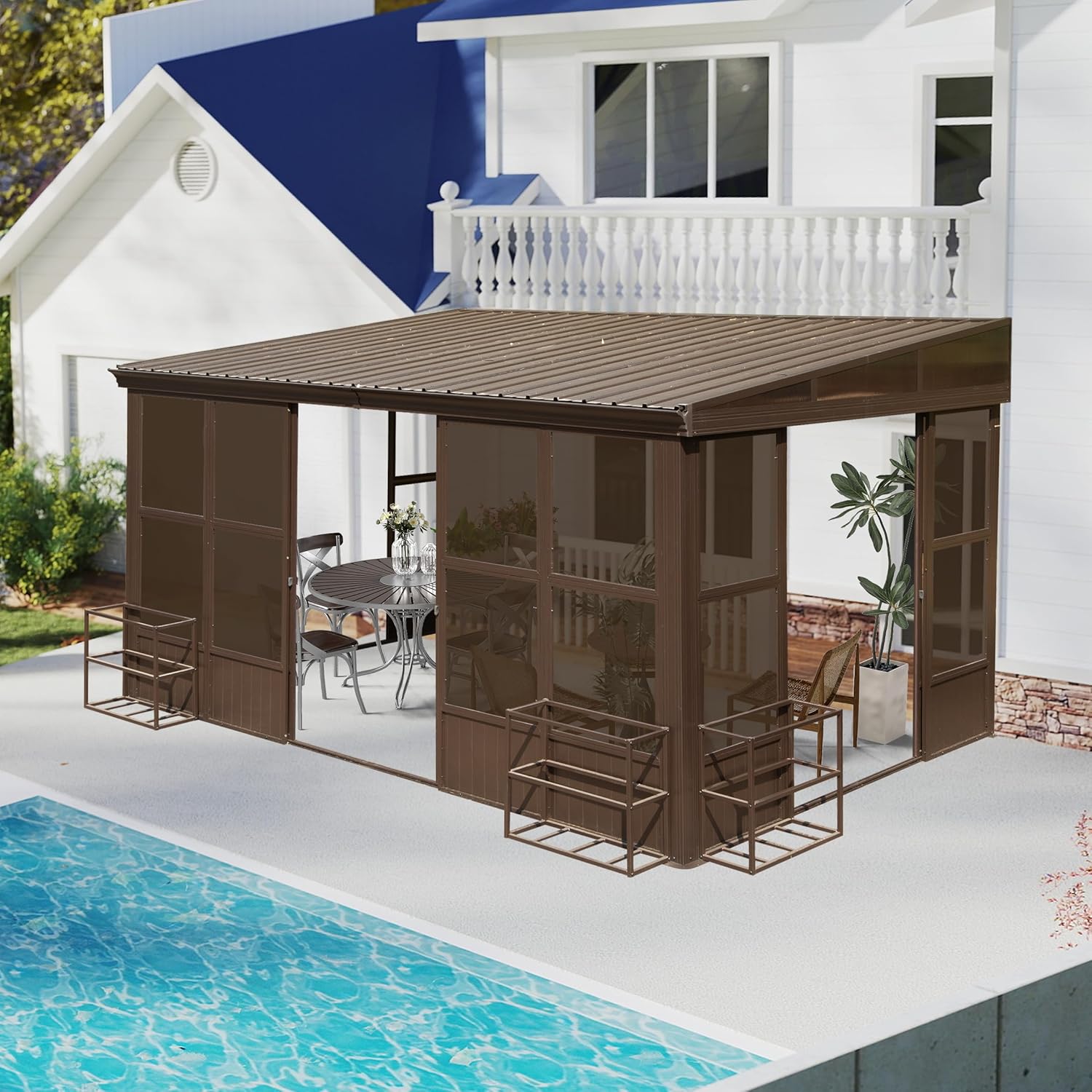 Image 1 of domi 10x14ft sunroom worth buying