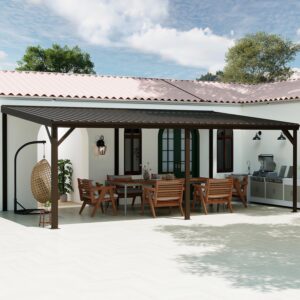 Image 1 of domi hardtop lean to gazebo pros cons