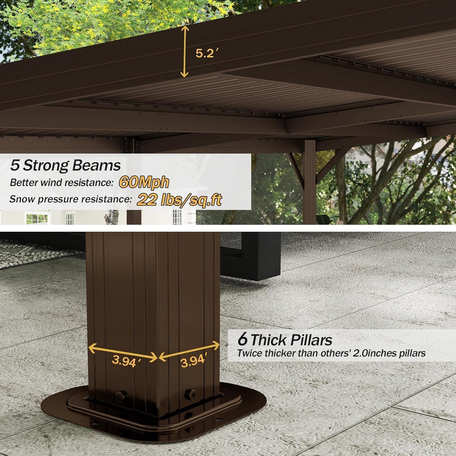 Step-by-step guide for domi hardtop lean to gazebo pros cons,should I buy domi lean to gazebo,domi gazebo vs sunjoy,connectable wall mounted gazebo features,best wall mounted gazebo for deck,domi outdoor gazebo honest worth buying - complete tutorial
