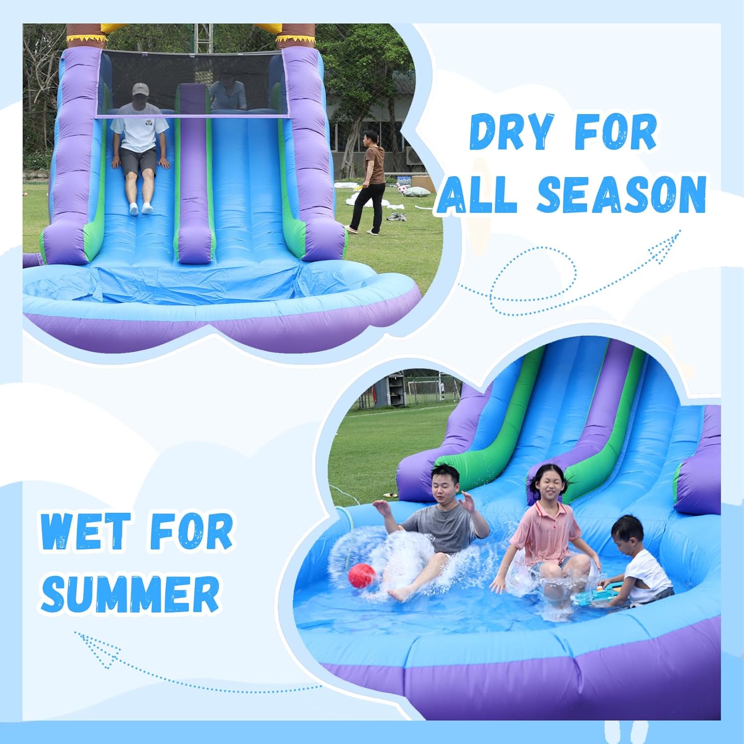 heavy duty inflatable water slide for adults,should I buy an inflatable water slide,commercial inflatable water slide vs backyard slide,heavy duty inflatable water slide pros cons,best inflatable water slide for pool party,eachup inflatable water slide worth buying performance testing and real-world results