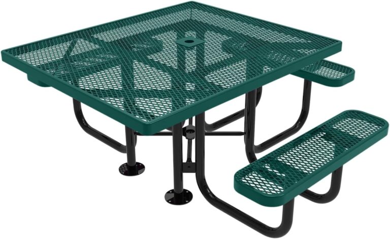 Image 1 of heavy duty outdoor picnic table