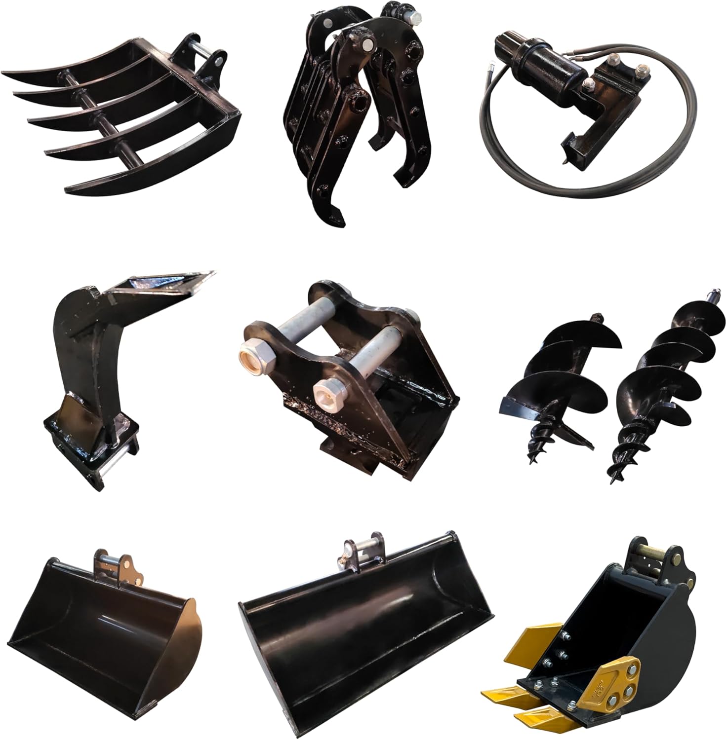 Image 1 of mini excavator attachments kit buy