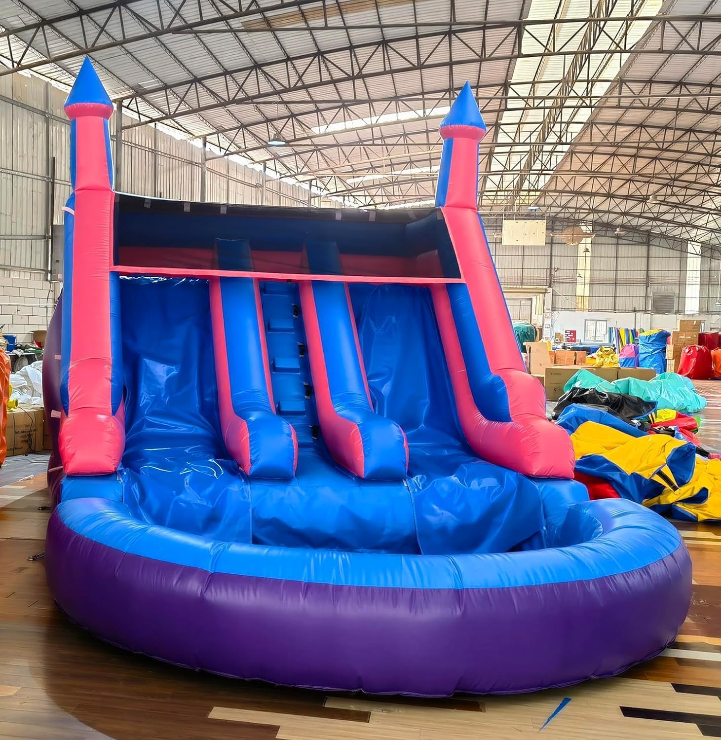 Step-by-step guide for okayego inflatable water slide for adults,buy okayego adult water slide,okayego double lane water slide pros cons,is okayego inflatable slide worth buying,best heavy duty water slide for adults,okayego vs other inflatable water slides - complete tutorial