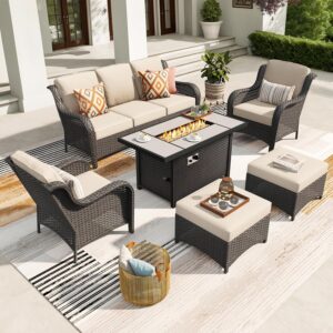 Image 1 of ovios 6-piece patio furniture set