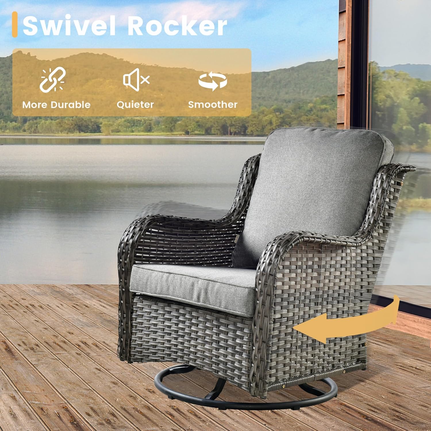 Step-by-step guide for patio set with fire pit swivel chairs,best outdoor sectional with fire pit,should I buy a fire pit patio set,HOOOWOOO fire pit set pros cons,patio furniture with swivel chairs,outdoor couch set with fire pit - complete tutorial