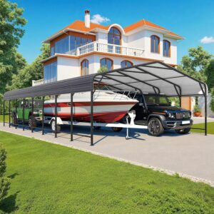 Image 1 of polar aurora 20x40 metal carport