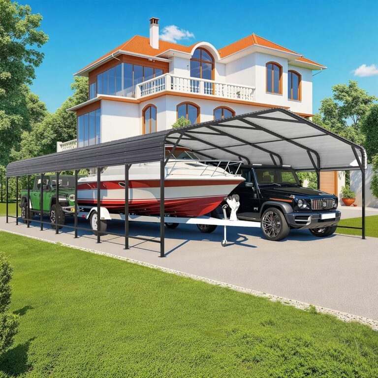 Image 1 of polar aurora 20x40 metal carport