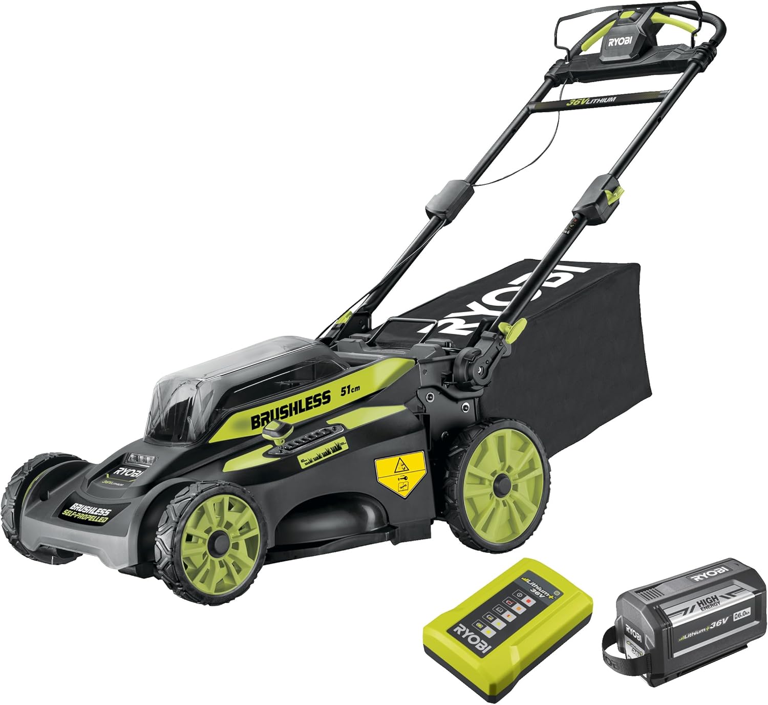 Image 1 of ryobi 36v lawnmower worth buying