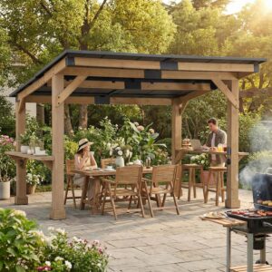 Image 1 of sunjoy 12x10 grill gazebo buy