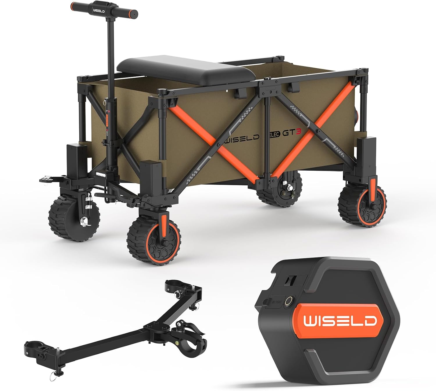 Image 1 of wiseld gt3 4wd electric wagon buy