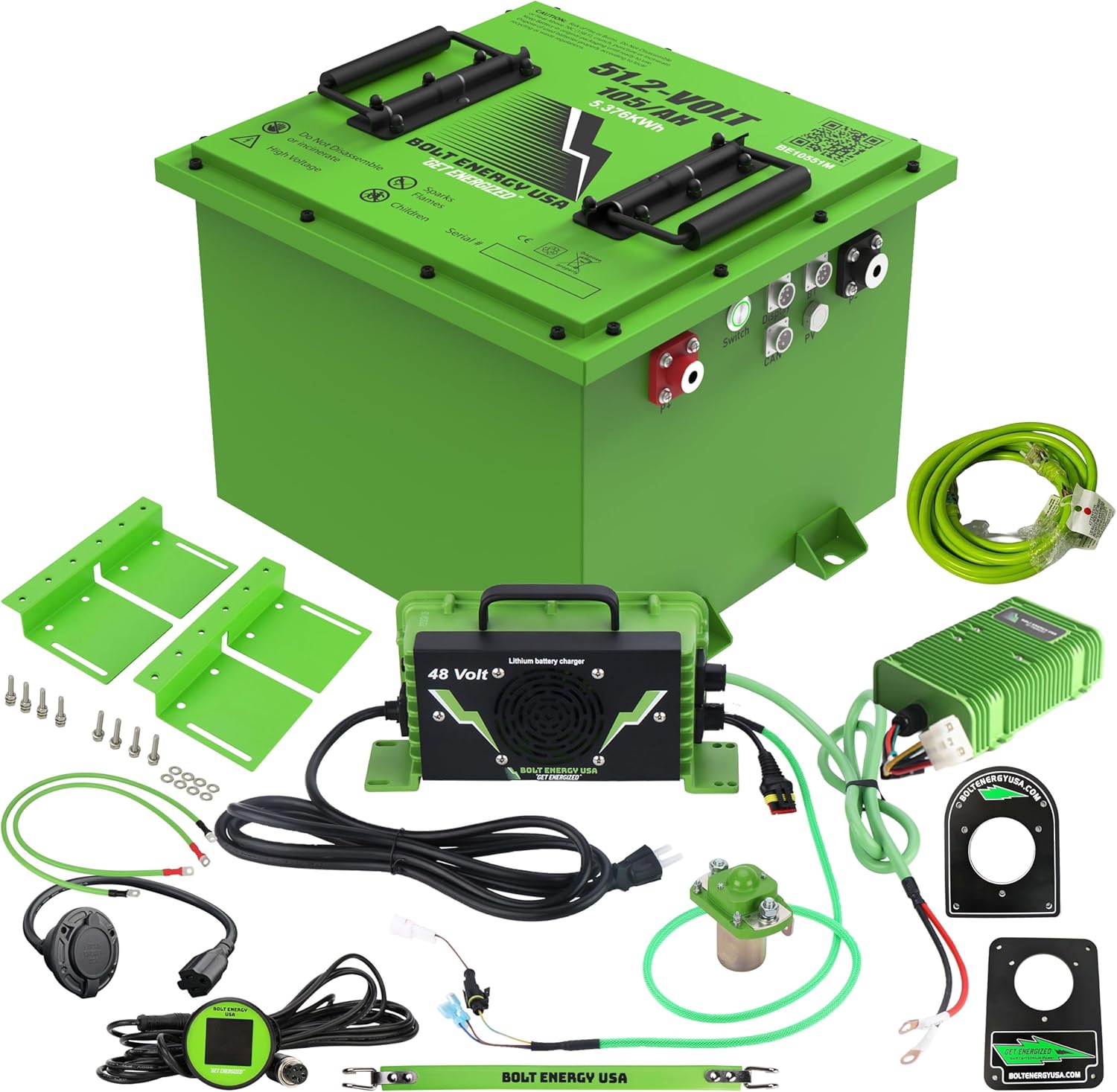 Image 1 of Bolt Energy USA golf cart battery review