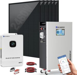 Image 1 of ECO WORTHY 10000W solar kit review